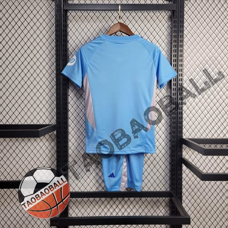 1:1 copy top quality 20242025 Real Madrid Goalkeeper Football Shirt Kids Size