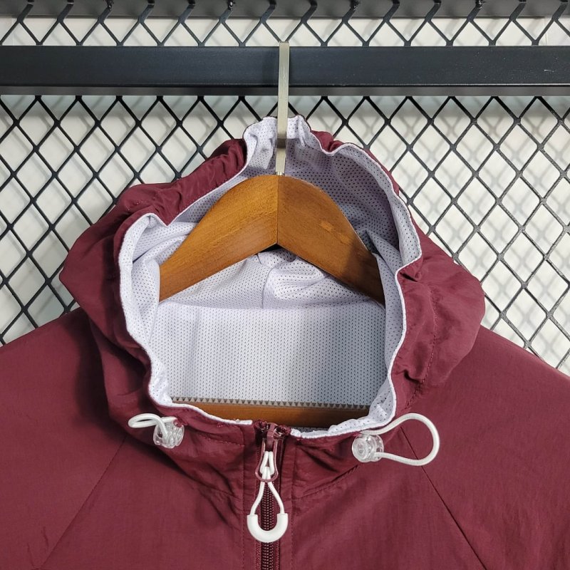2023/2024 Fluminense Windbreaker Deep Red Football Shirt