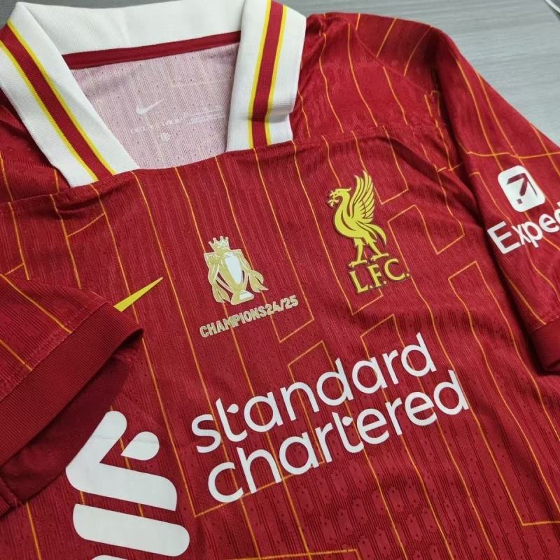 2024/2025 Liverpool Home EPL league Champions Football Jersey（ Player Edition ）
