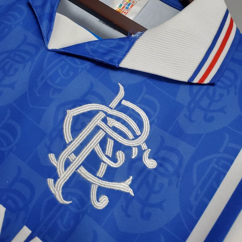 1996/1997 Retro Rangers Home Football Shirt