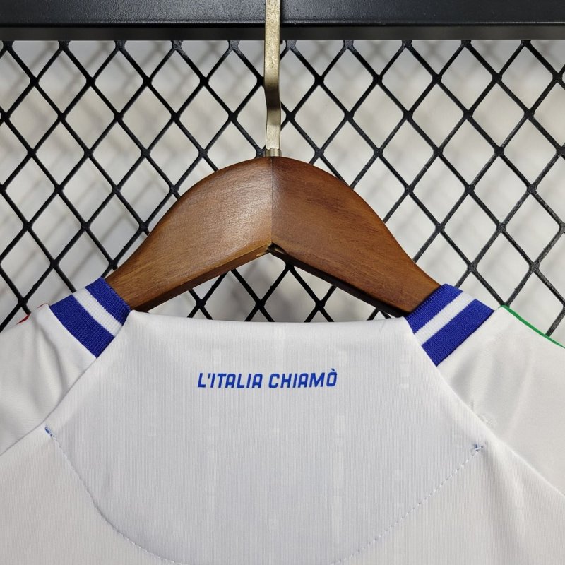 2024 Italy Away Football Shirt Kids Size