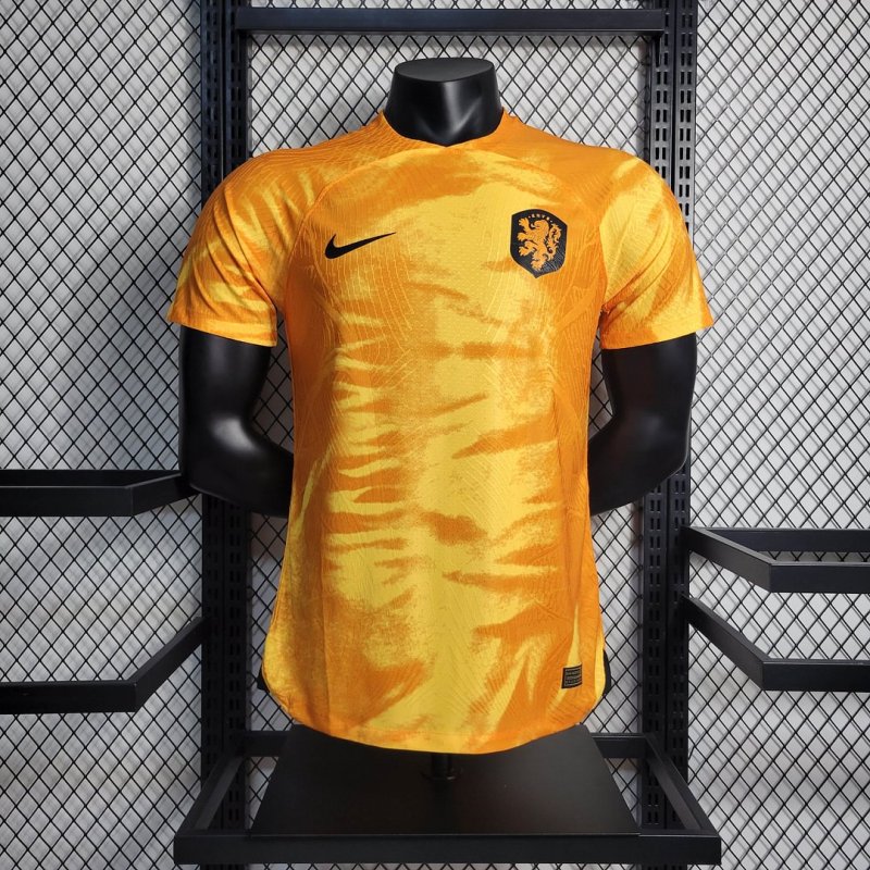 2022 Player Version Netherlands Home Football Shirt
