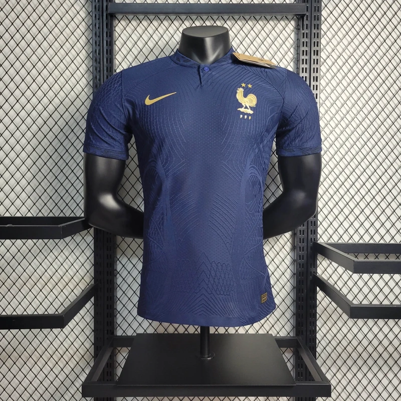 2022 Player Version France Home Football Shirt