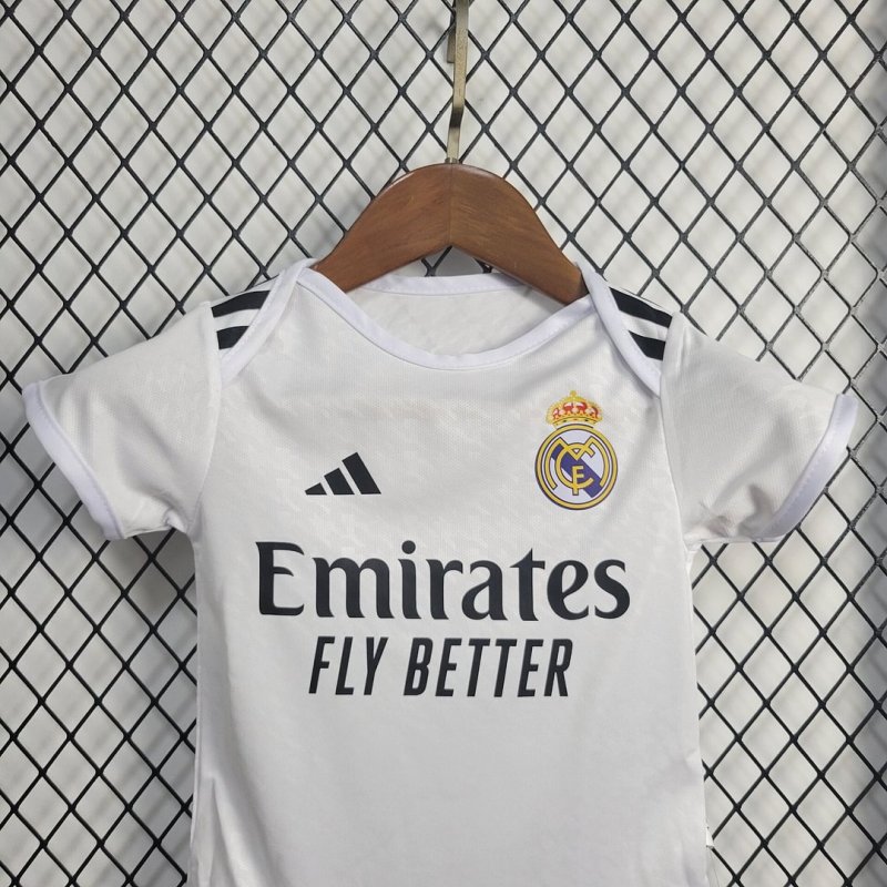 2024/2025 Real Madrid Home Football Shirt Baby Size