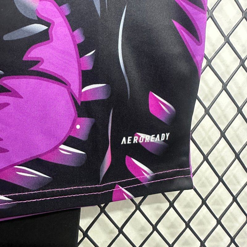 2025/26 Real Madrid Special Edition Purple Dragon Kids Jersey Set