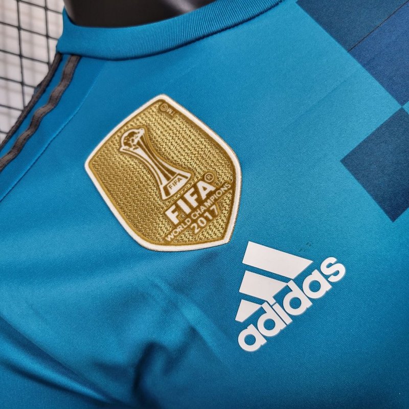 2 017/2018 Retro Real Madrid Third Away Football Shirt