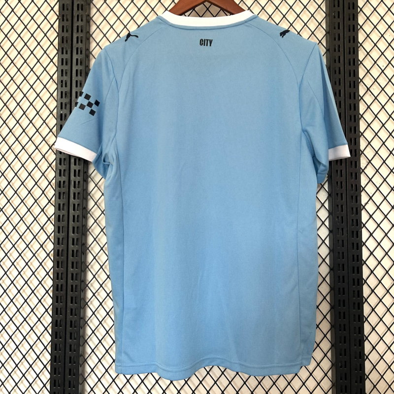 2025/2026 Manchester City Home Fan Edition Football Shirt