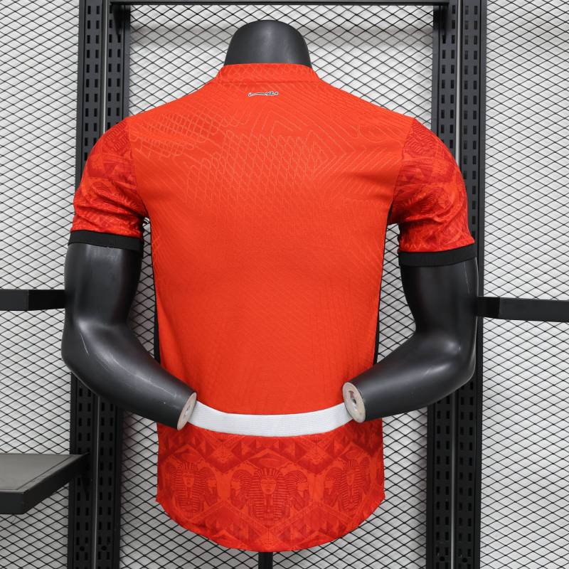2024/2025 Players Edition Egypt Home Red Football Jersey