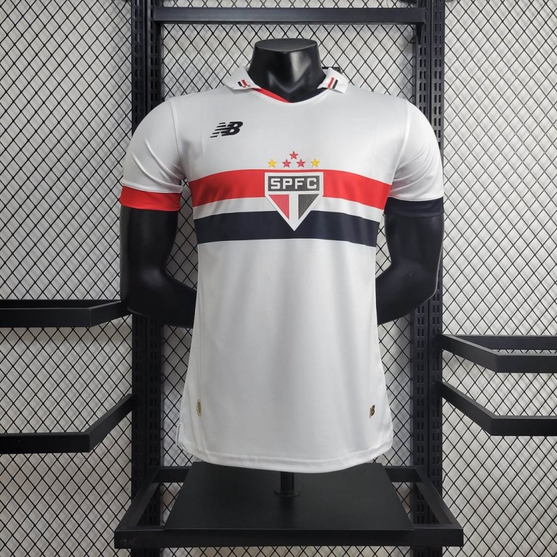 2024/2025 Player Version São Paulo Home Football Shirt