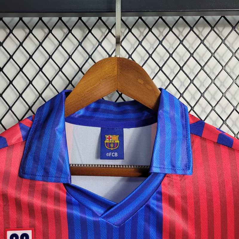 1989/1992 Retro Barcelona Home Football Shirt