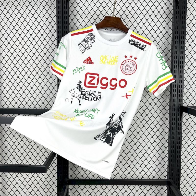 Ajax 2025/2026 Amsterdam Bob Marley 40th Jersey