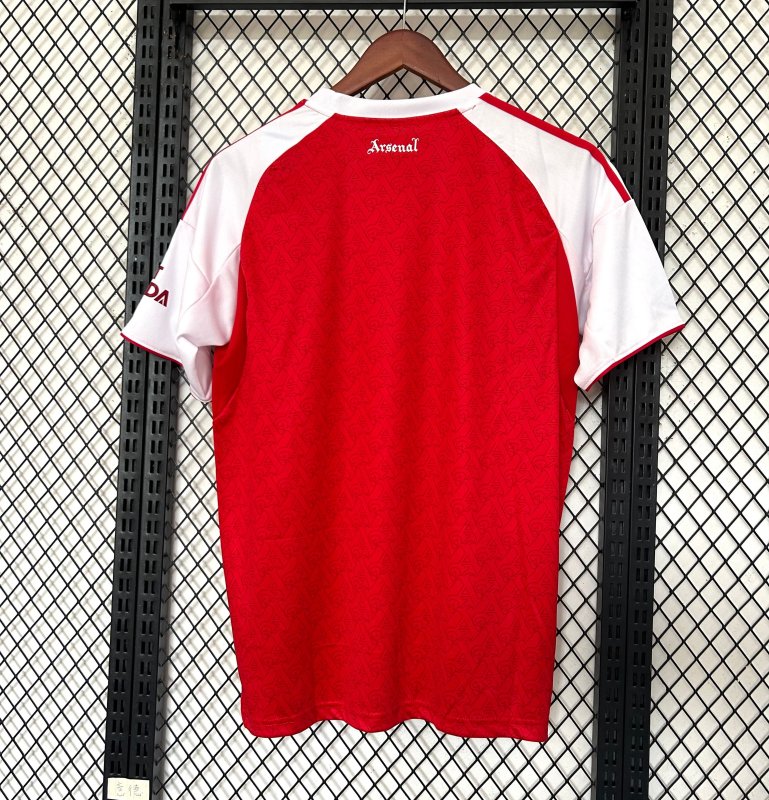 2025/2026 Arsenal Home Football Shirt (Fan Edition)