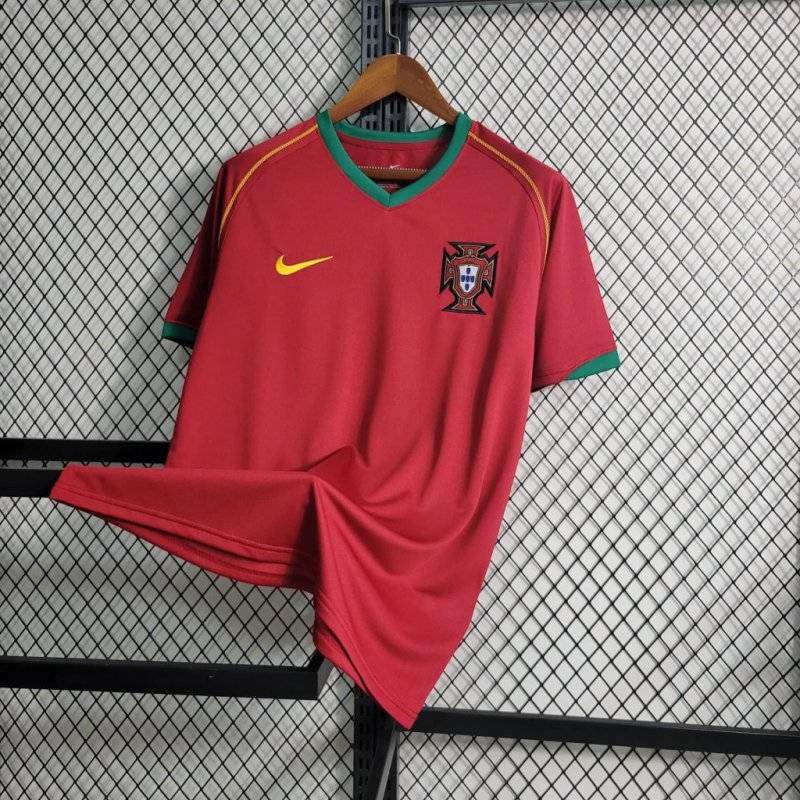 2006 Retro Portugal Home Football Shirt