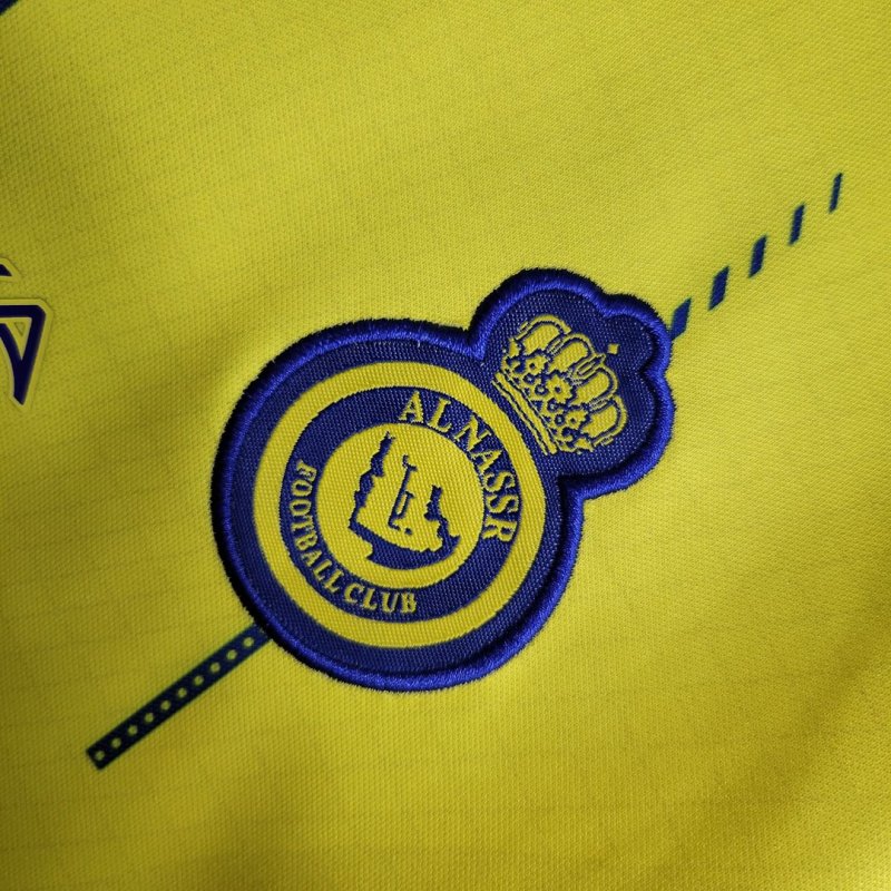 2023/2024 Al-Nassr Home Football Shirt Kids Size