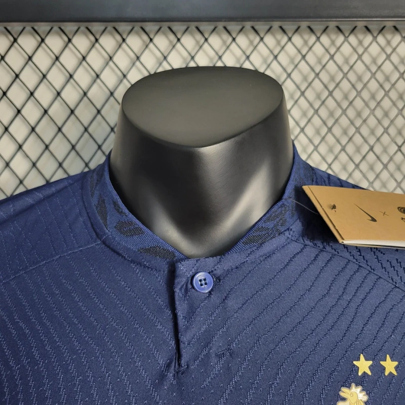 2022 Player Version France Home Football Shirt