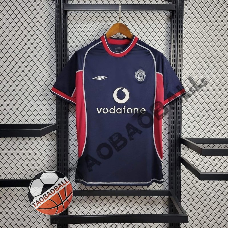 2001/2002 Vintage Manchester United 3rd Away Football Shirt
