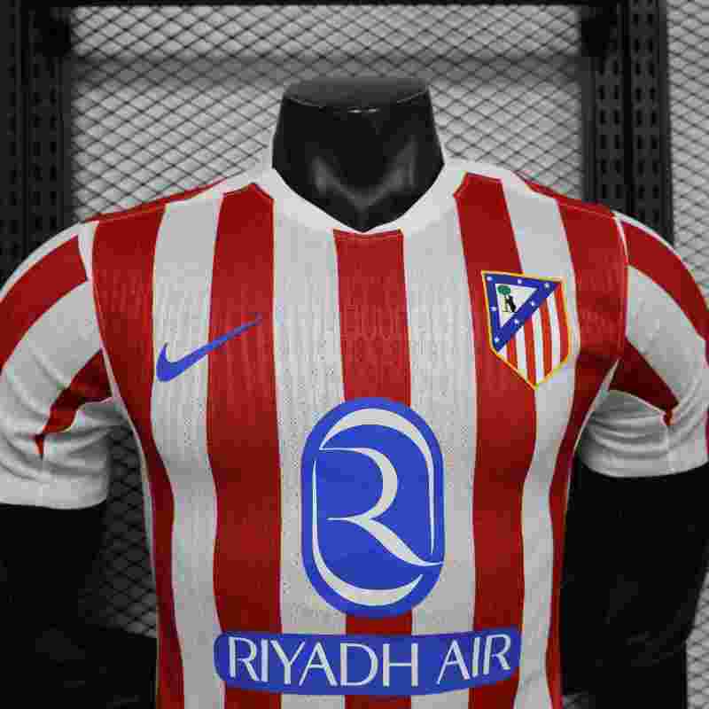 2025/2026 Atletico Madrid Home Football Shirt