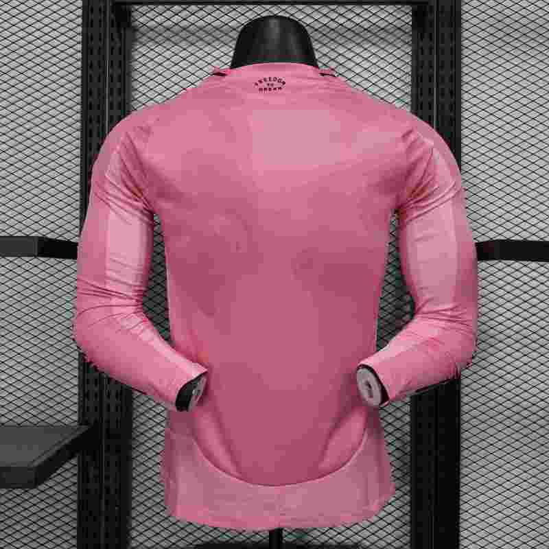 2025/2026 Miami Authentic Long Sleeve Home Football Shirt