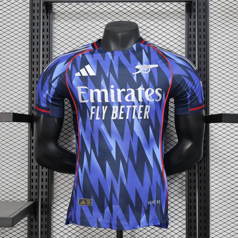 2025/26 Arsenal Blue Away Player Shirt