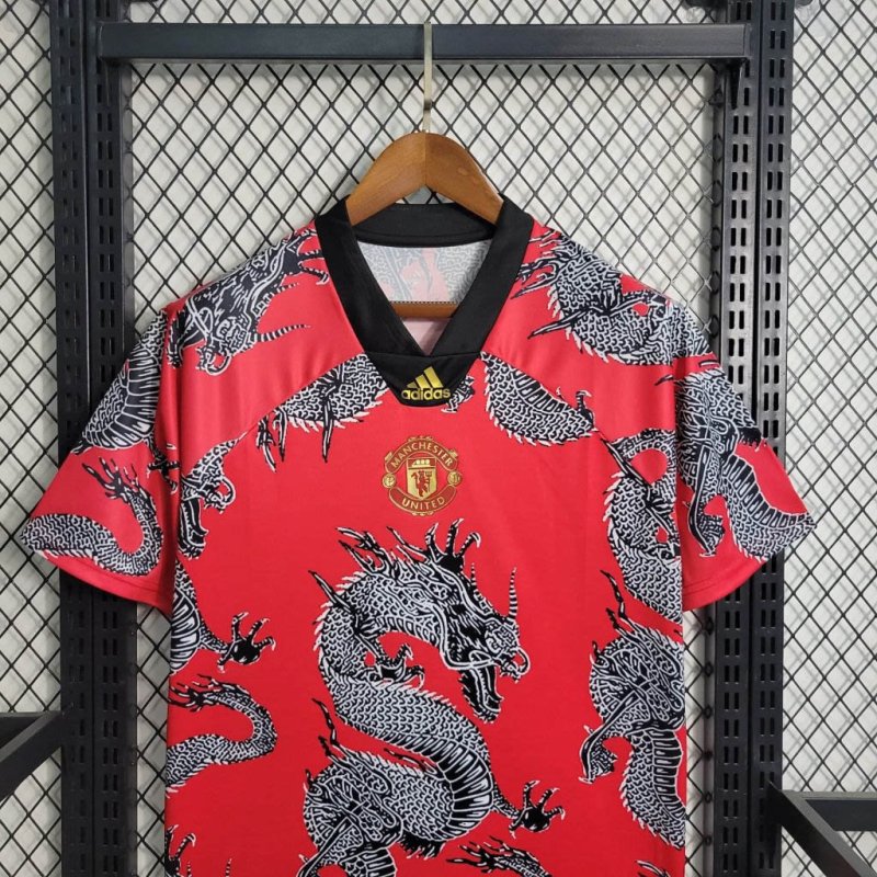 2019/2020 Retro Manchester United Chinese Dragon Special Edition Football Shirt