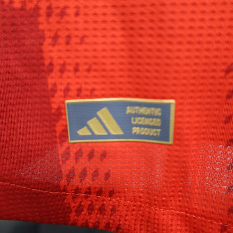 2024/2025 Player Edition FC Bayern Home Long Sleeve Football Jersey