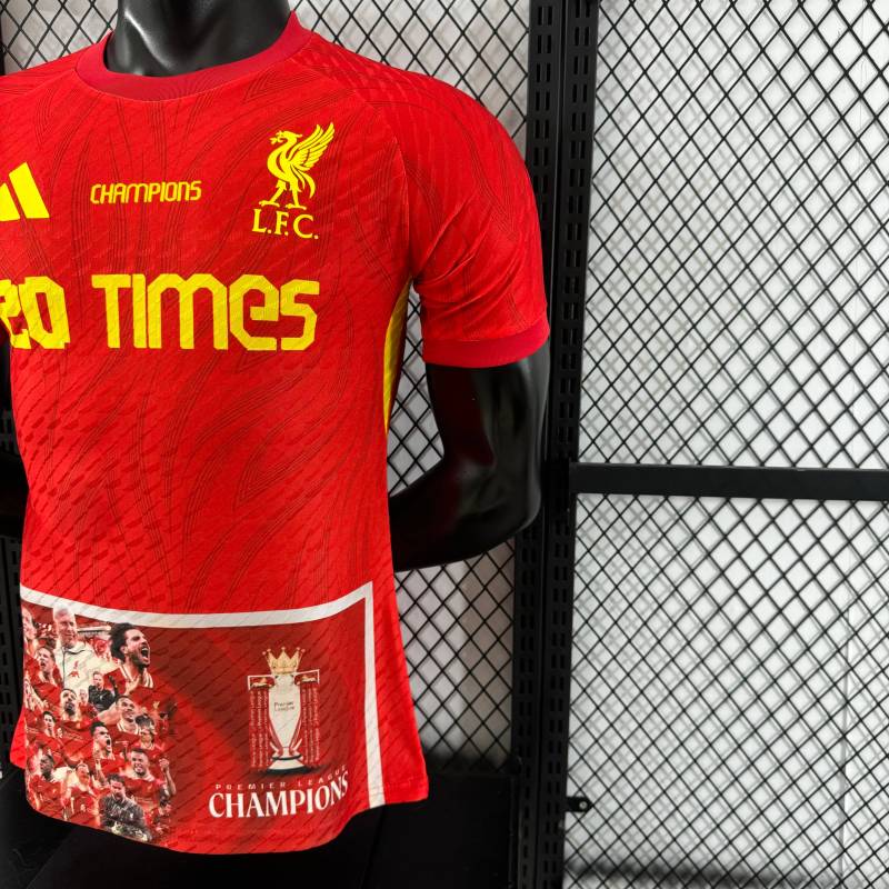 2024/2025 Liverpool FC Champions Edition Football Shirt (Player Edition)