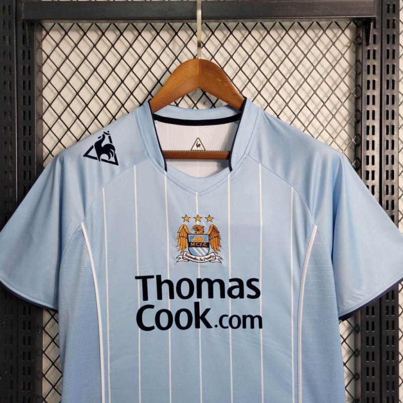 2007/2008 Retro Manchester City Home Jersey