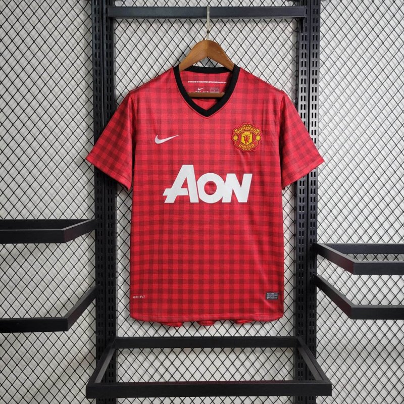 2012/2013 Retro Manchester United Home Football Shirt