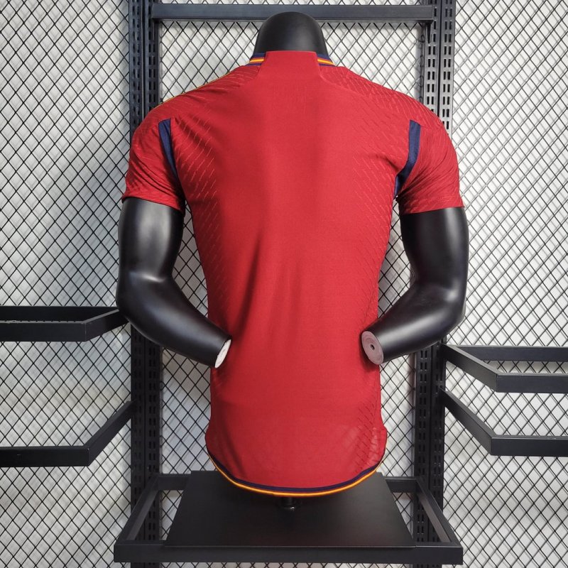 2022 Player Version Spain Home Football Shirt