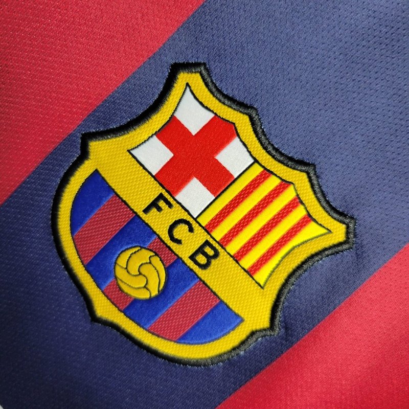 2014/2015 Retro Barcelona Home Football Shirt