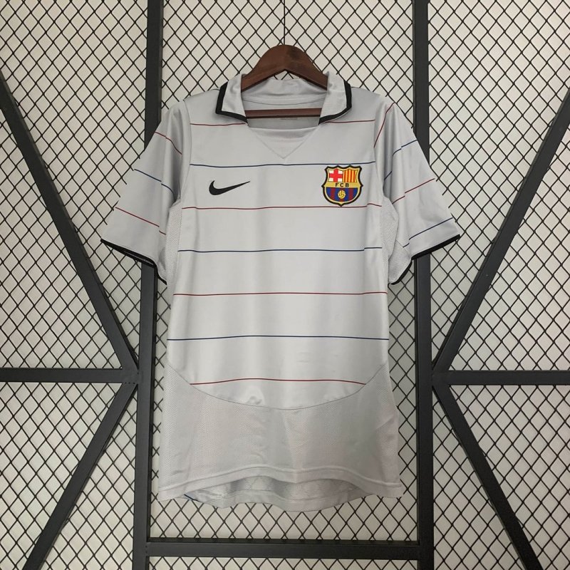 2003/2005 Retro Barcelona Away Football Shirt