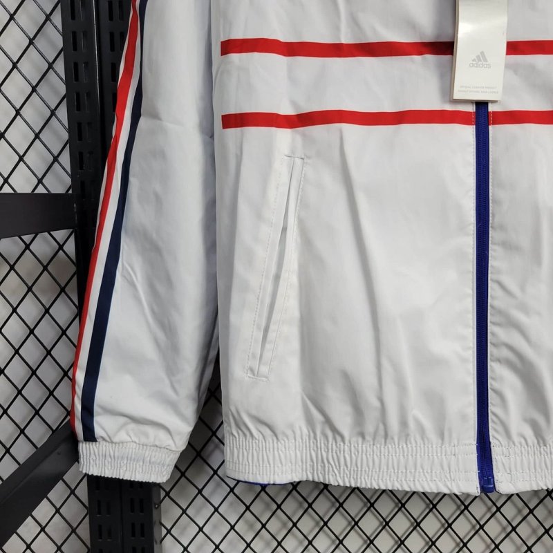 2024 France Reversible Windbreaker Football Shirt