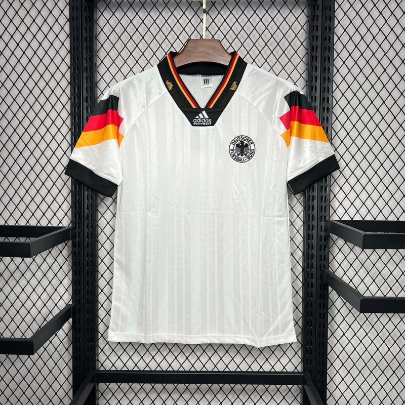 1992 Retro Germany Home Football Shirt