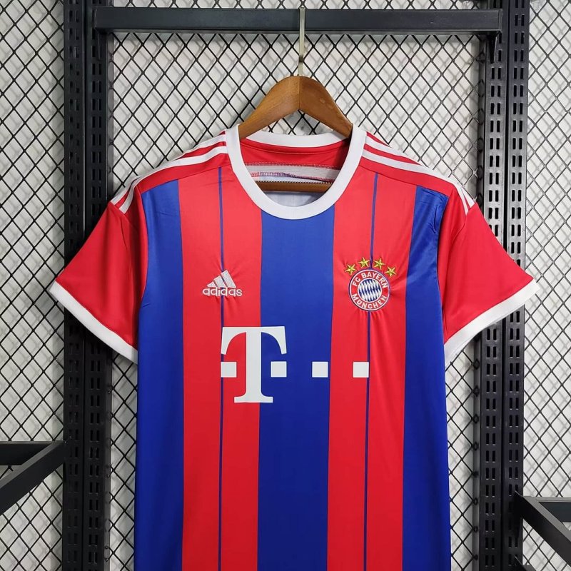 2014/2015 Retro Bayern Munchen Home Football Shirt