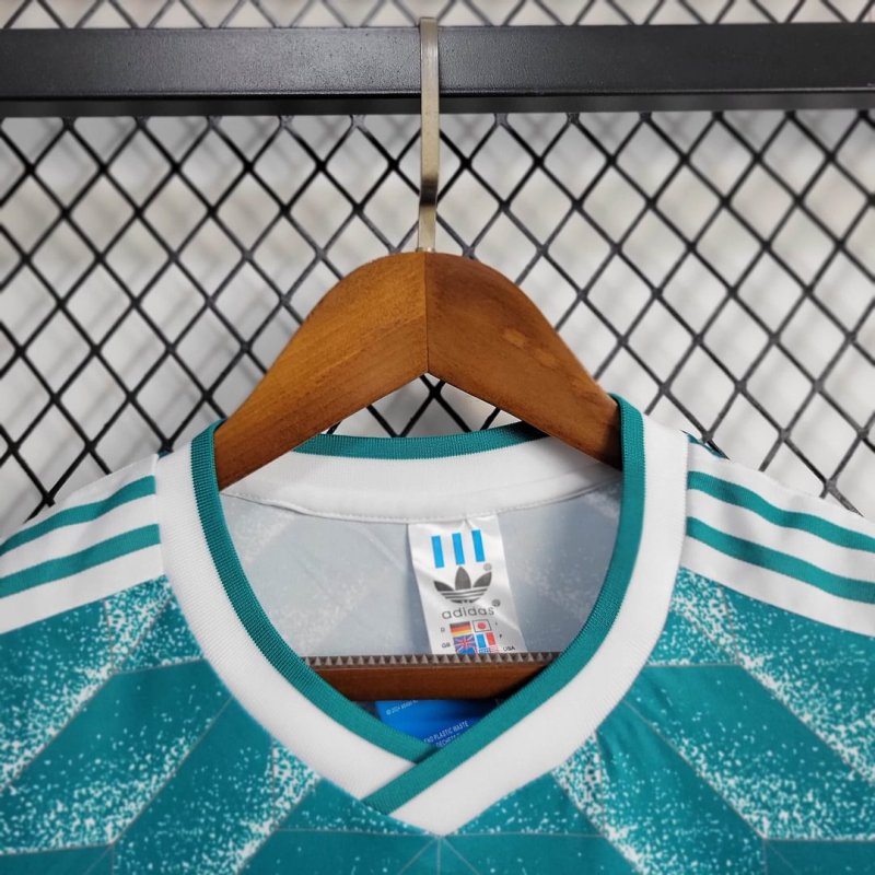 1990 Retro Germany Away Football Shirt