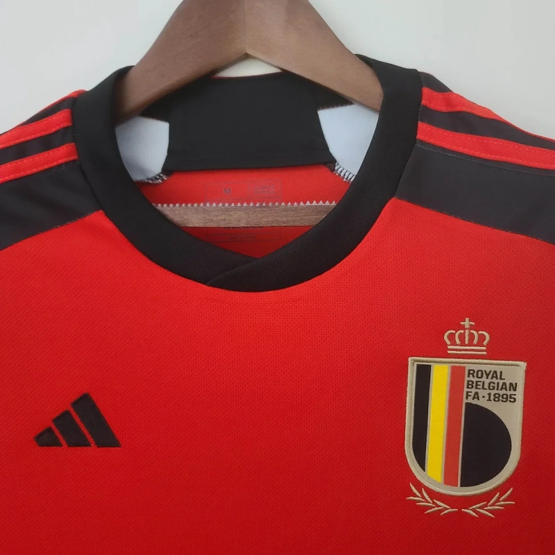 2022 Belgium Home Football Shirt