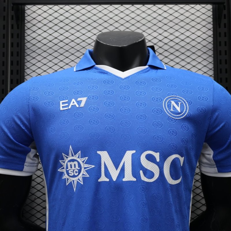2024/2025 Player Version Napoli Home Football Shirt
