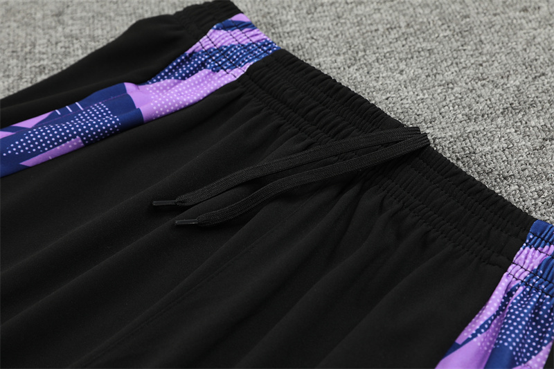 2024/2025 Player Edition Germany Prematch Jersey Purple Half-zip training suit Football Jersey