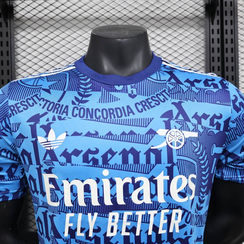 2025/2026 Arsenal Special Edition Blue Football Jersey Shirt