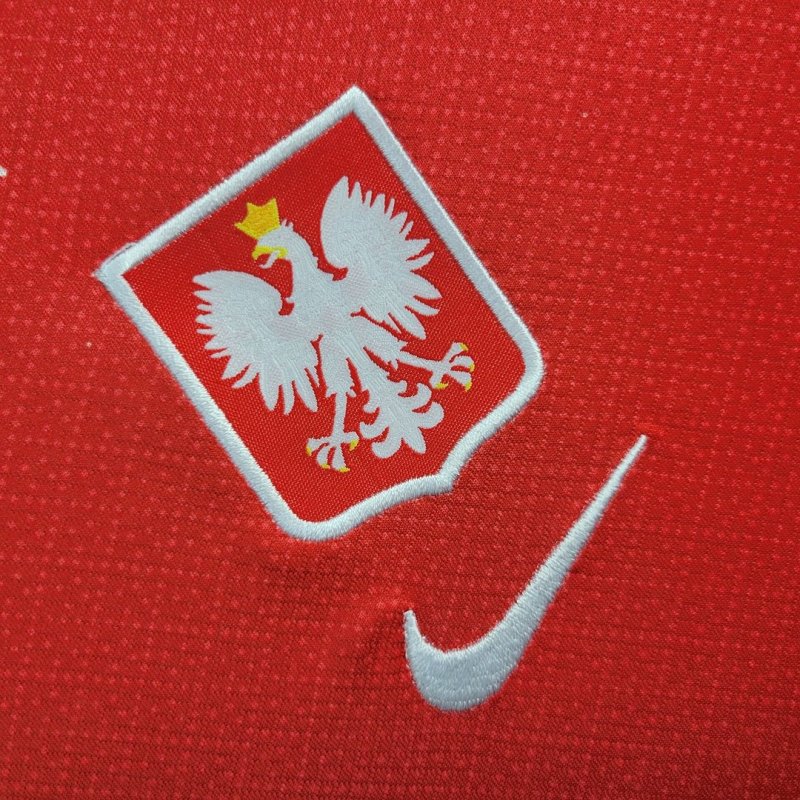 2024 Poland Away Football Shirt Kids