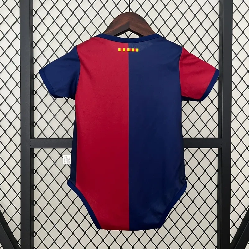 2024/25 Barcelona Home Baby One-Piece Jersey