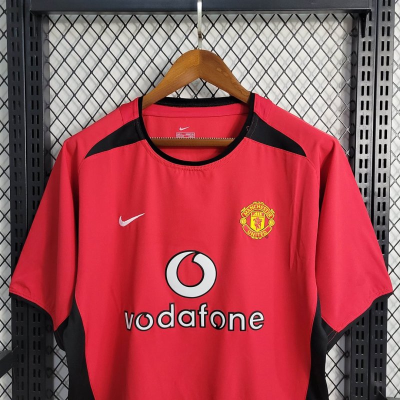 2002/2004 Retro Manchester United Home Football Shirt
