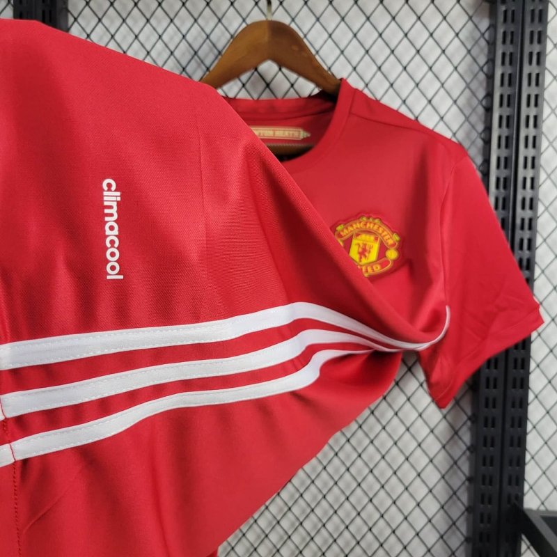 2017/2018 Retro Manchester United Home Football Shirt