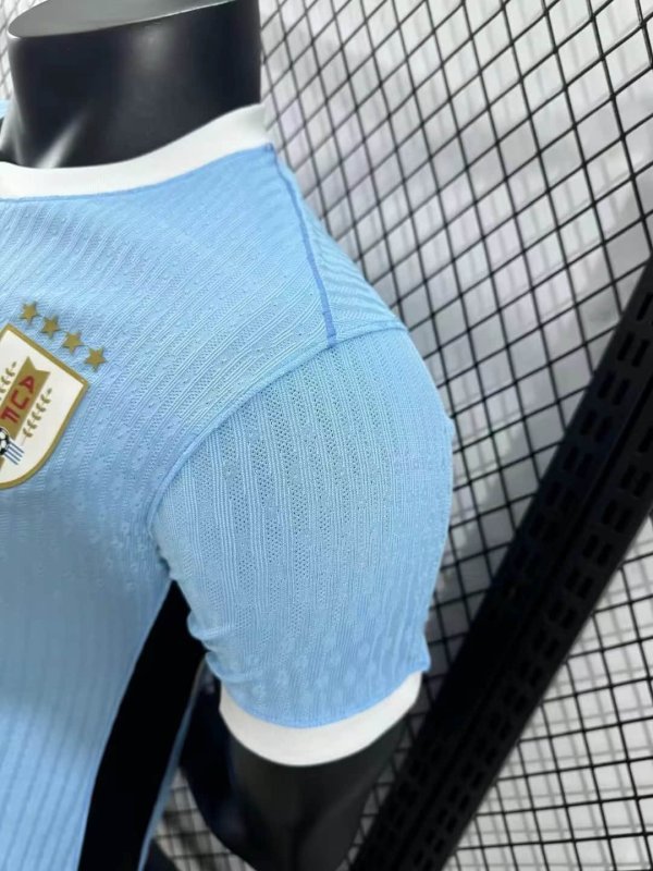 2024 Player Version Uruguay Home Football Shirt