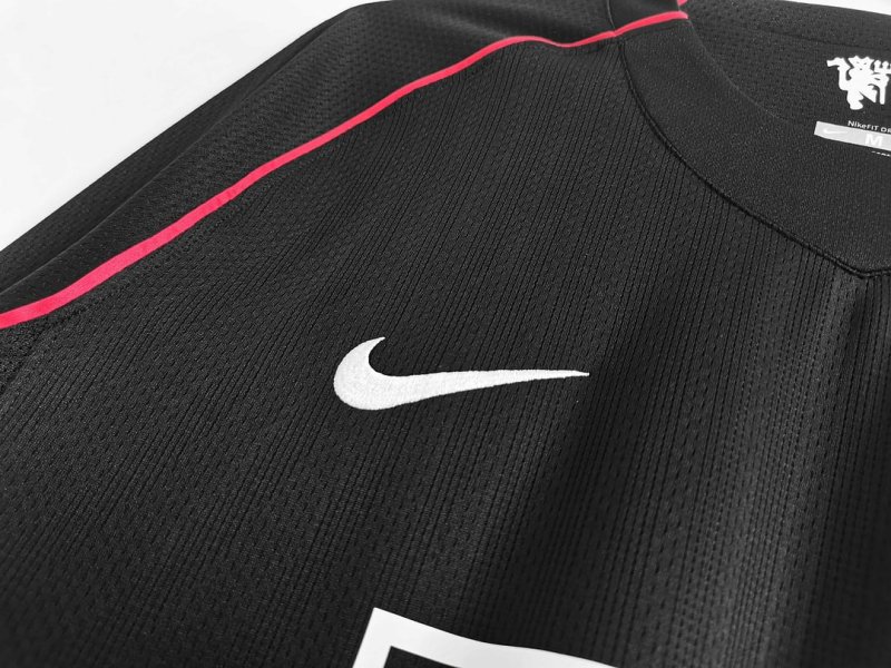 2007/2008 Retro Long Sleeve Manchester United Away Football Shirt