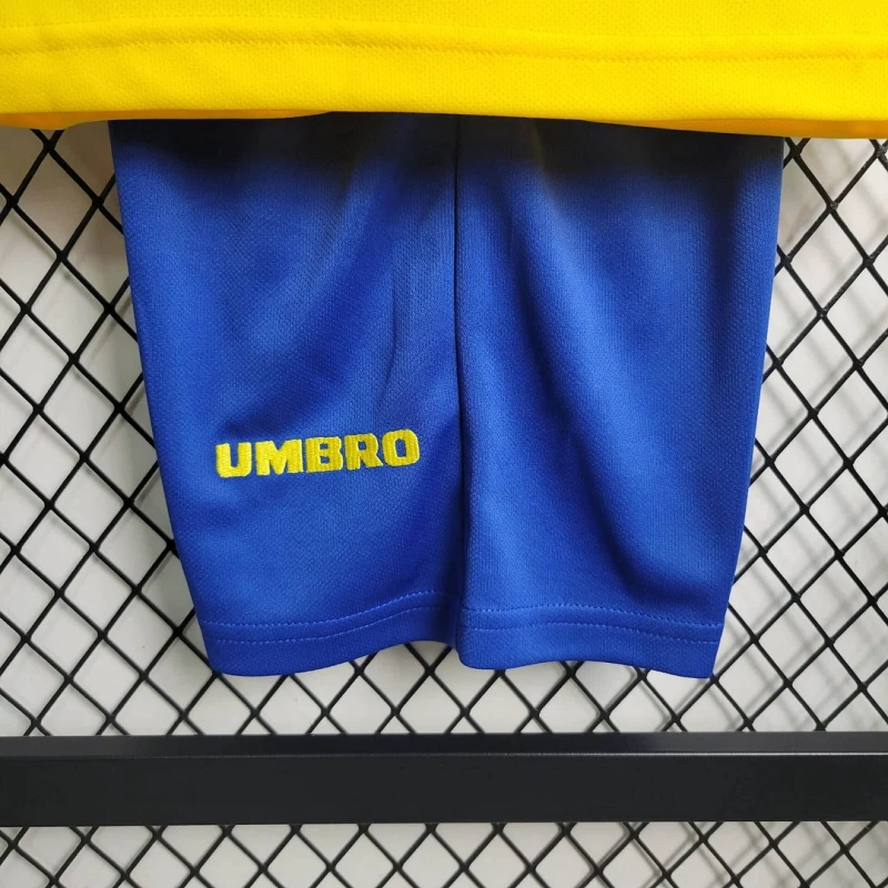 1994 Retro Brazil Home Football Shirt Kids