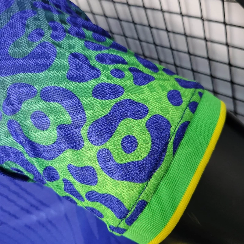 2022 Player Version Brazil Away Football Shirt