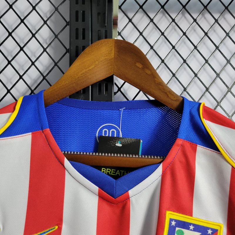 1995/1996 Retro Atletico Madrid Home Football Shirt