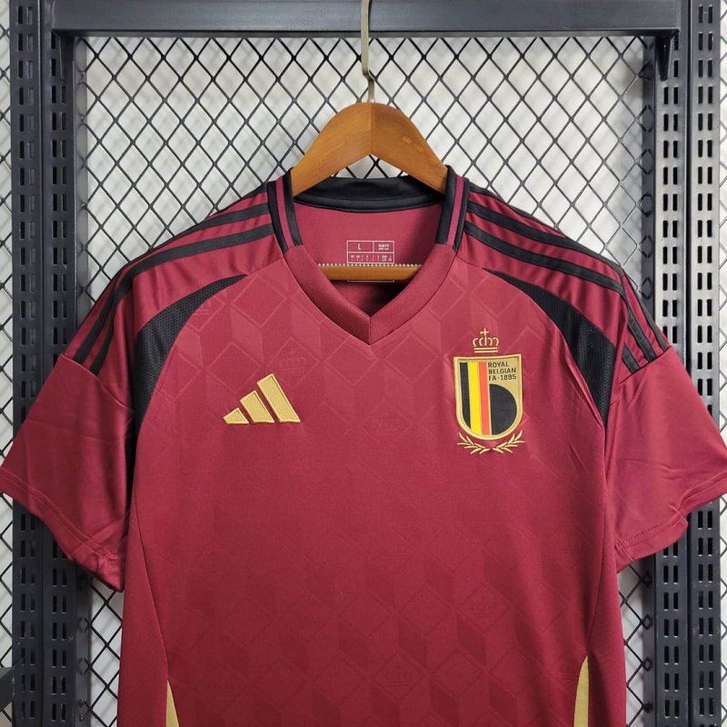 2024 Player Version Belgium Home Football Shirt
