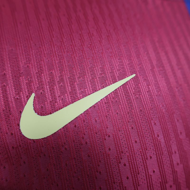 2024/2025 Players Edition Barcelona Home Big Corsage Football Jersey